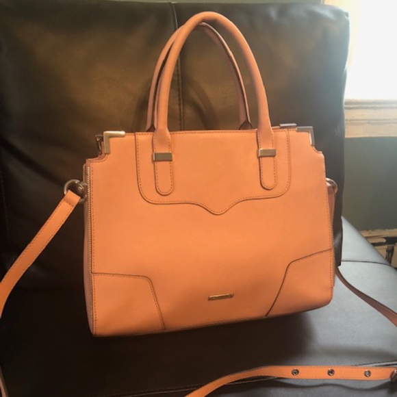 REBECCA MINKOFF LEATHER SALMON BAG - Picture 2 of 5